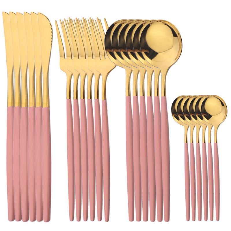 Pink gold 24Pcs