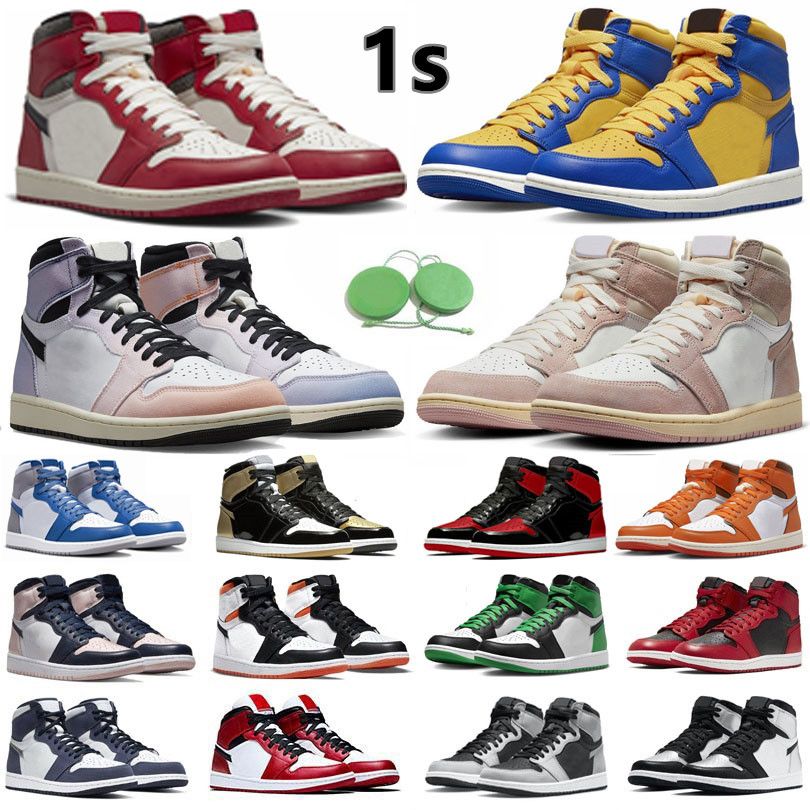 Designer Sneakers Jumpman 1 Basketball Shoes 1s Lucky Green Prototype  University Blue Mid Light Smoke Grey Bred Patent Bordeaux Chicago UNC  Patent Women Trainers From Topsneakerstore, $10.17