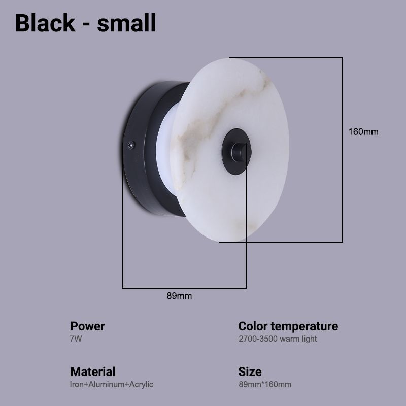 16cm svart varm vit (2700-3500k)