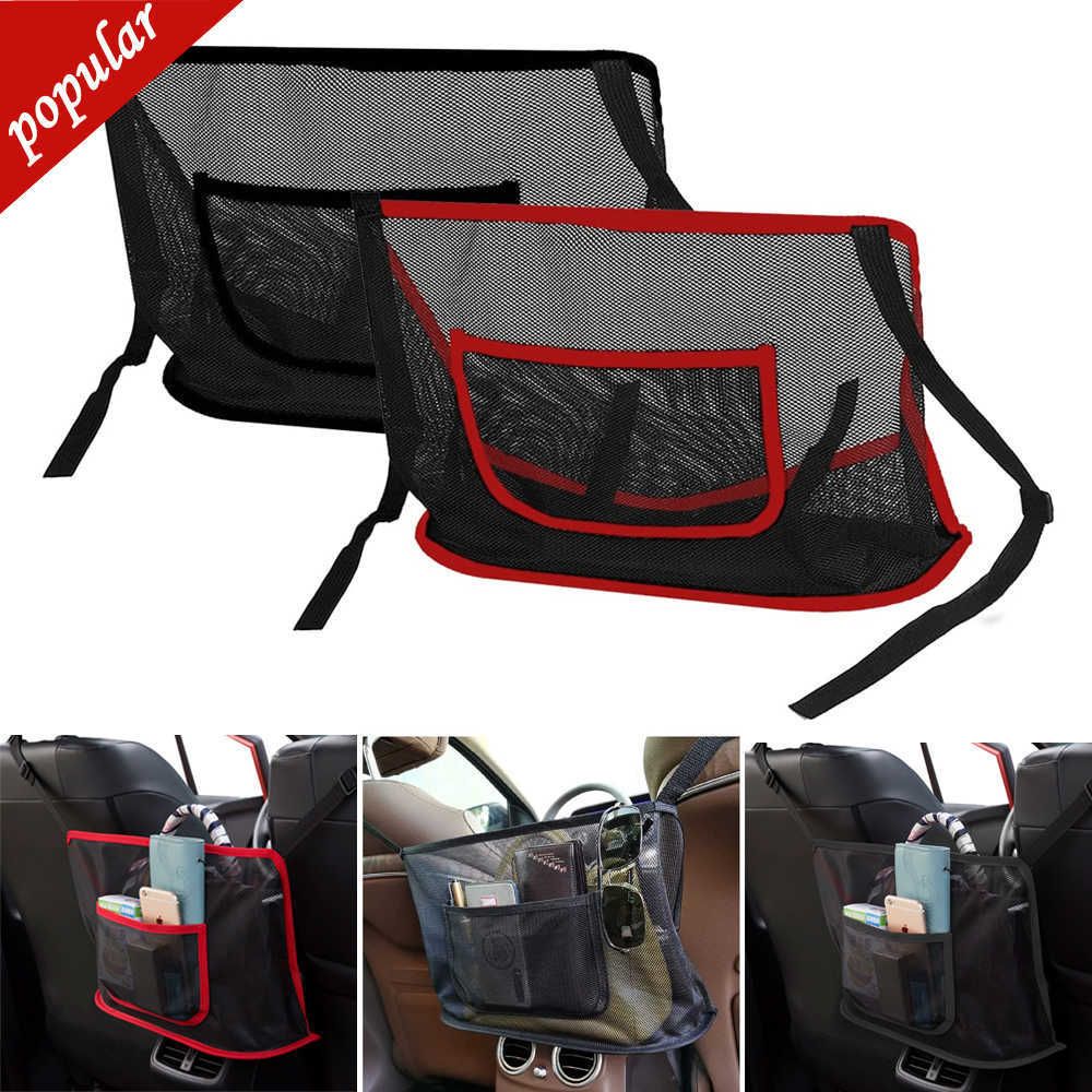 Large Capacity Car Net Pocket Handbag Holder For Seat Storage Pet