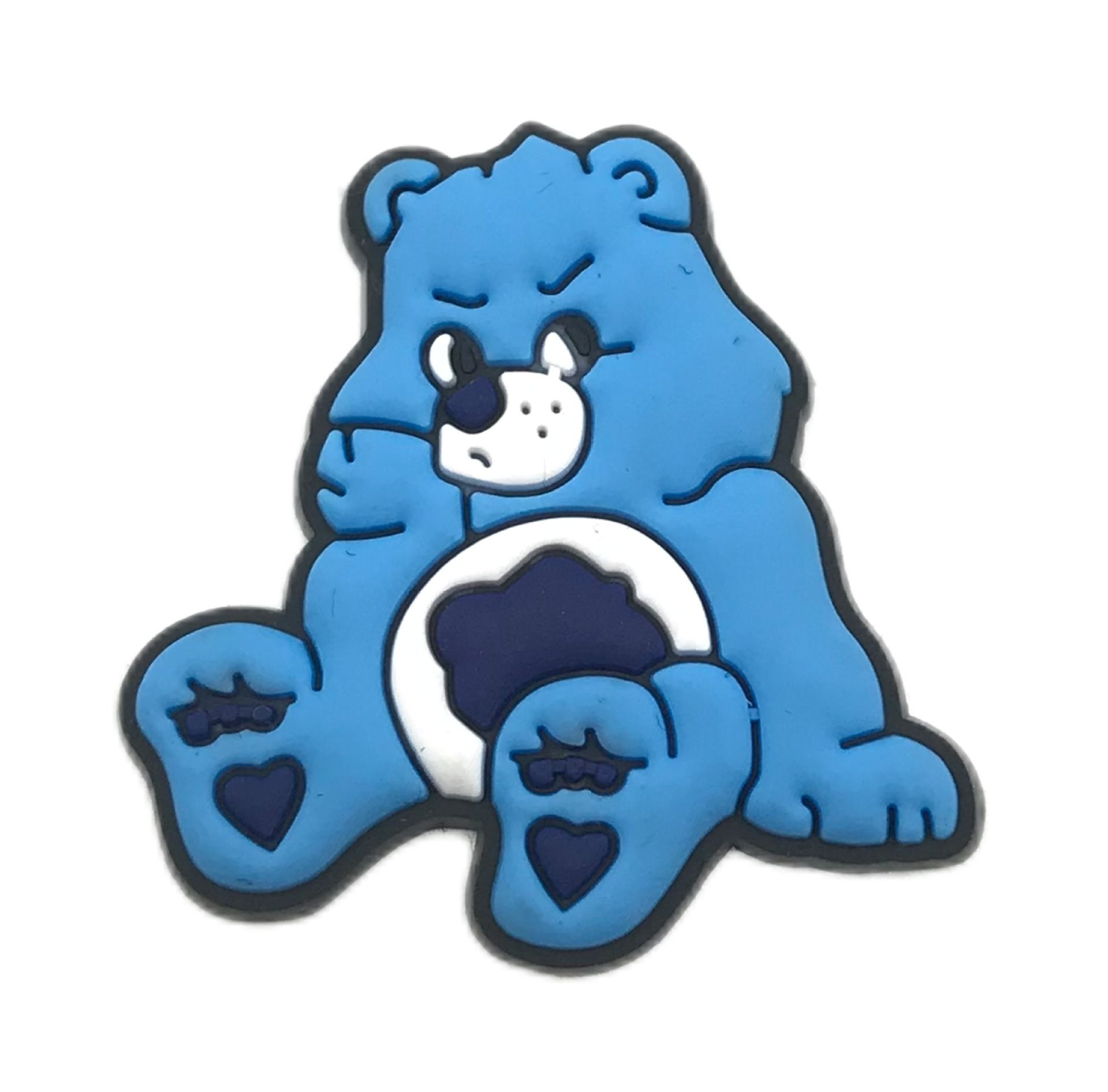 Ours arc-en-ciel bleu en colère