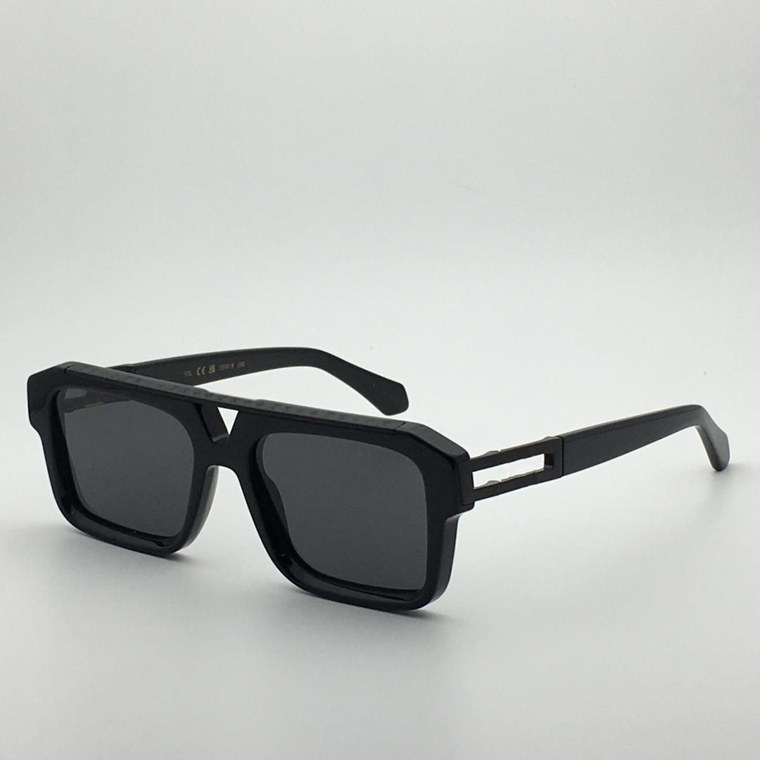 all black frame grey lens