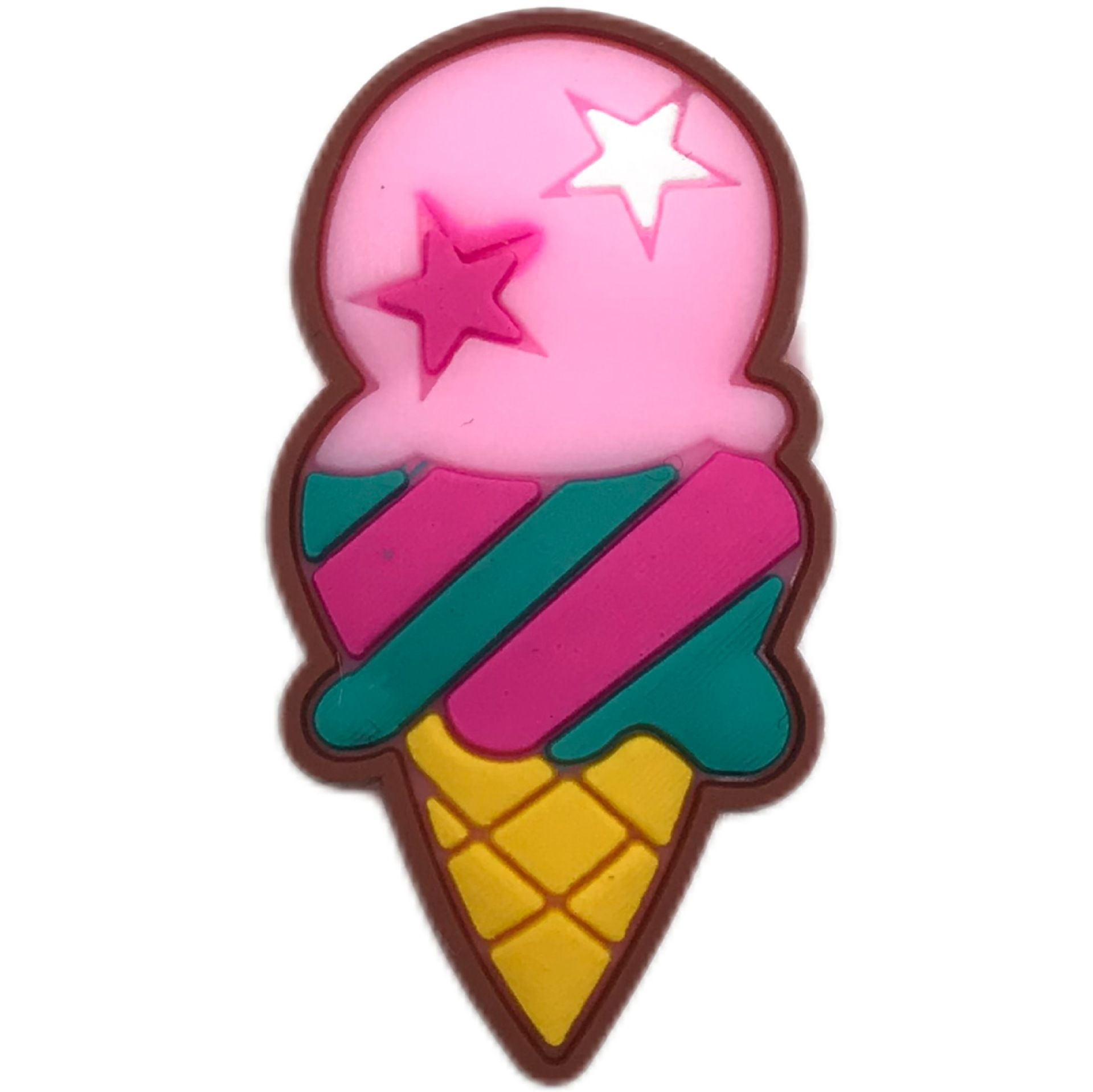 Pink Star Ice Cream