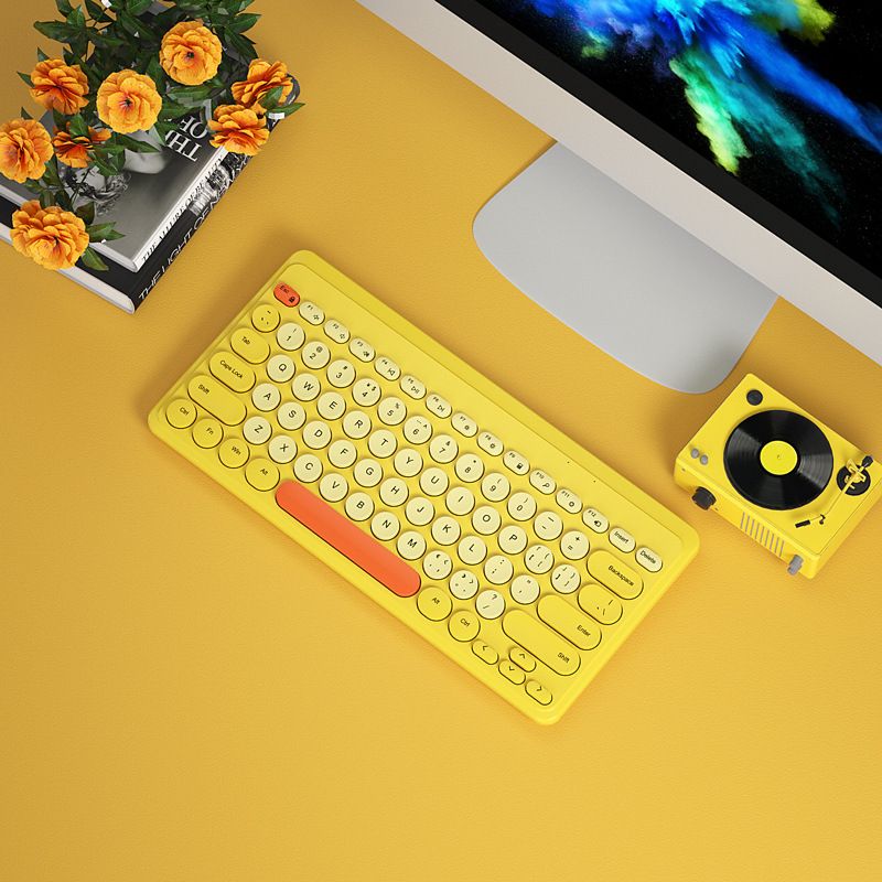 柠檬黄 (无线 单键盘)