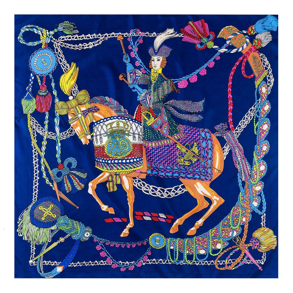 Cavalo 1 Navy-90cm x 90cm