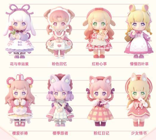 8 dolls set