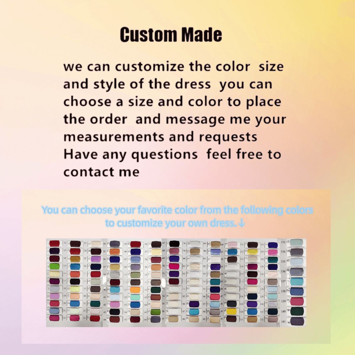 custom colors