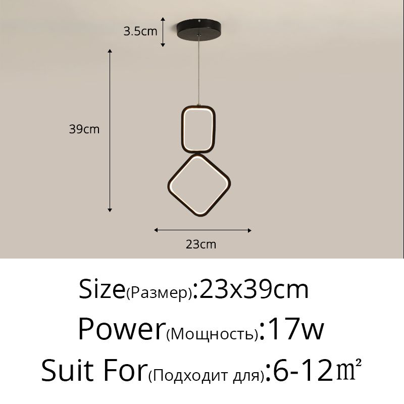 B Schwarz 22x39cm Warmweiß