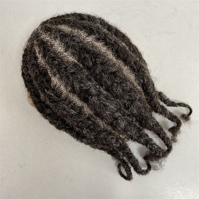 Afro Corn Braids #1b/grey 8x10