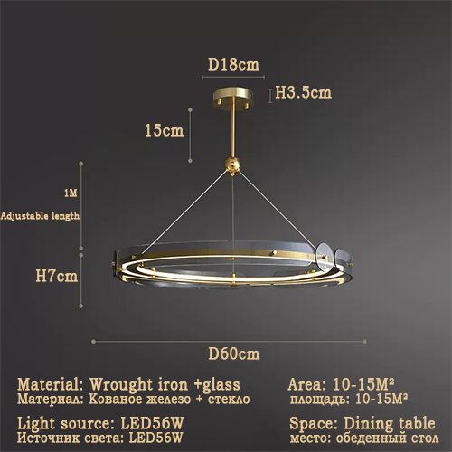 D60cm 3 colors switching