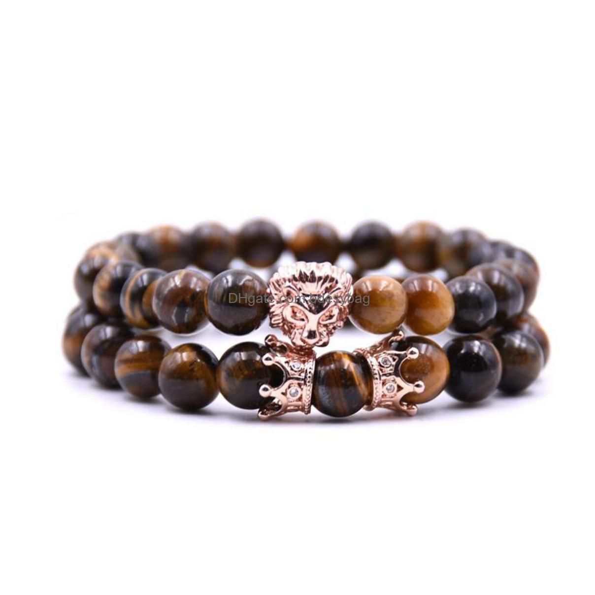 Rose Gold Tiger Eye