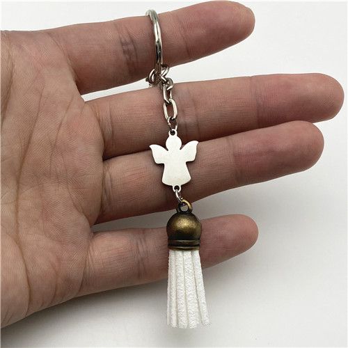 a. angel keychain