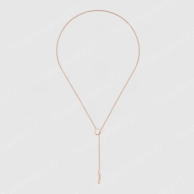 rose gold necklace