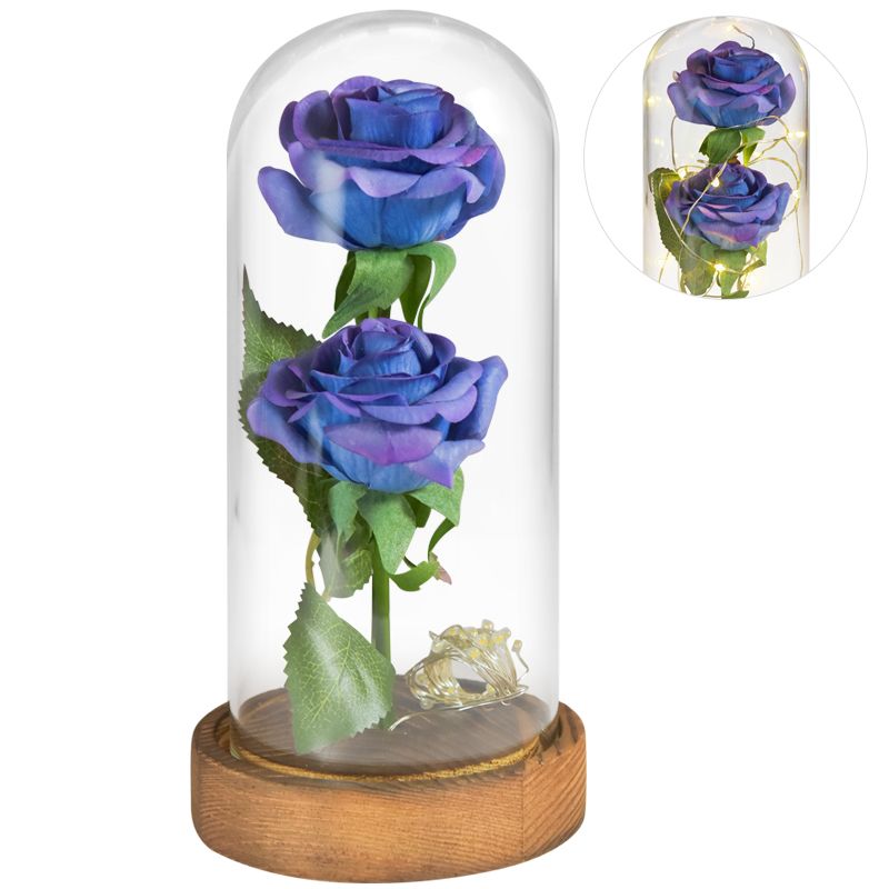 blue 2 roses