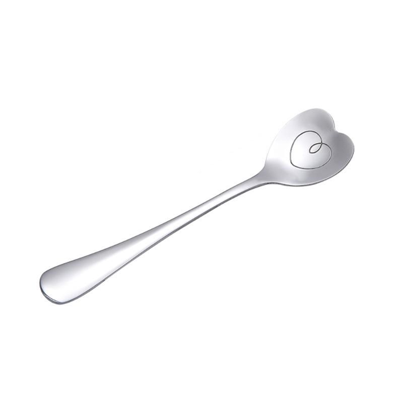 China Smooth Heart Spoon