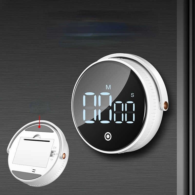 Baseus Magnetic Digital Timers Manual Countdown Kitchen Timer Countdown  Alarm Clock Mechanical Cooking Timer Alarm Counter Clock Meeting timer