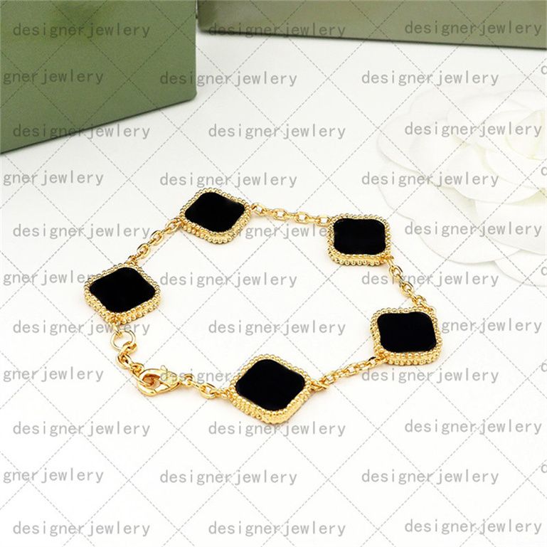 Bracciale nero oro