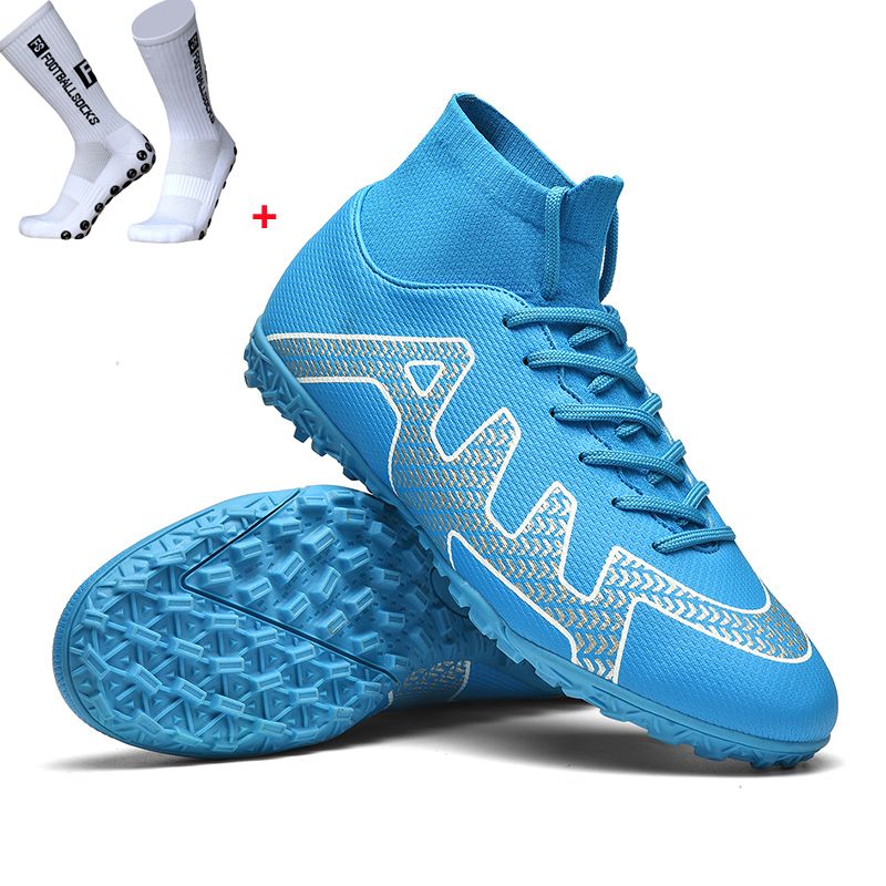 Safety Shoes High Ankle Football Boots Soccer ShoesKids Boys Soccer