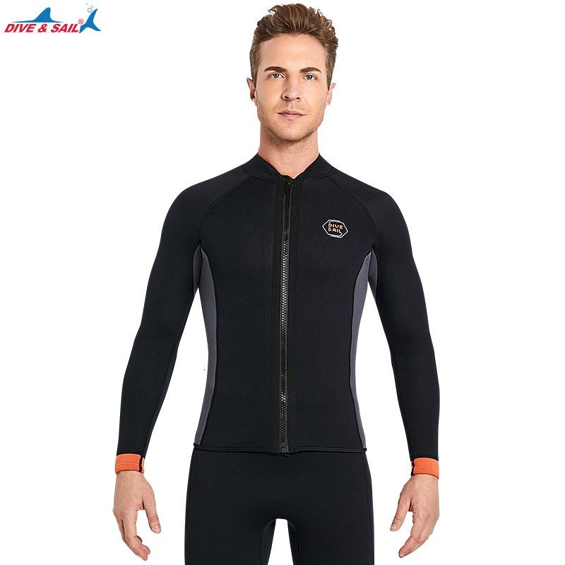 Men Wetsuit Jacket-L