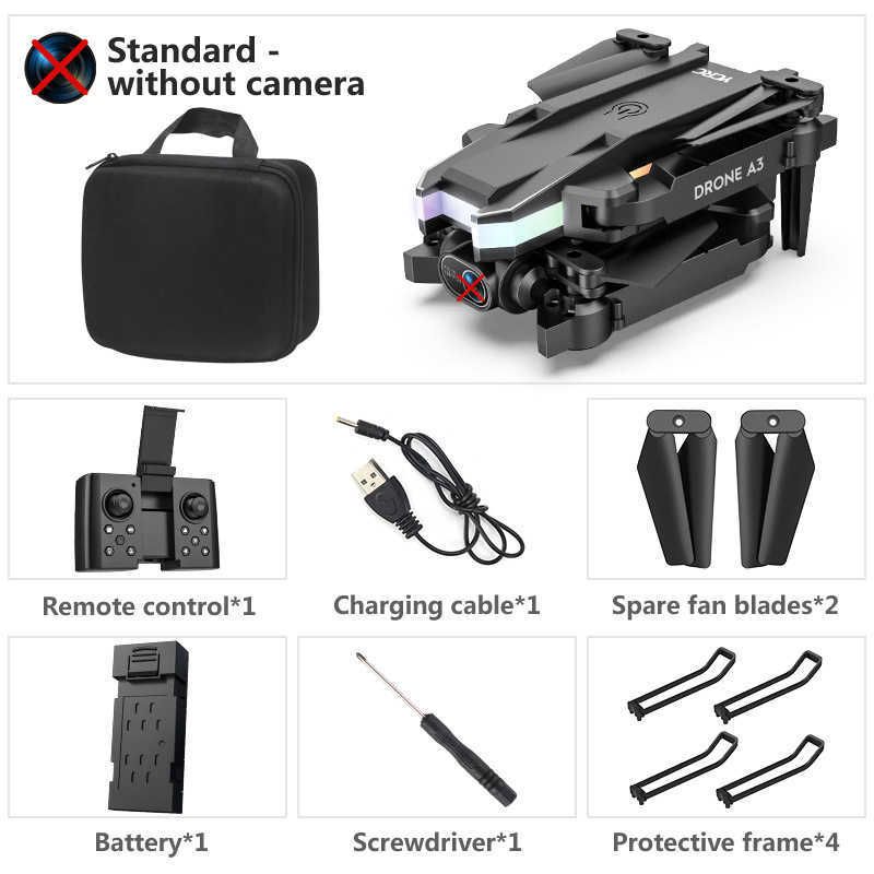 Standardowa czarna torba do przechowywania bez kamery