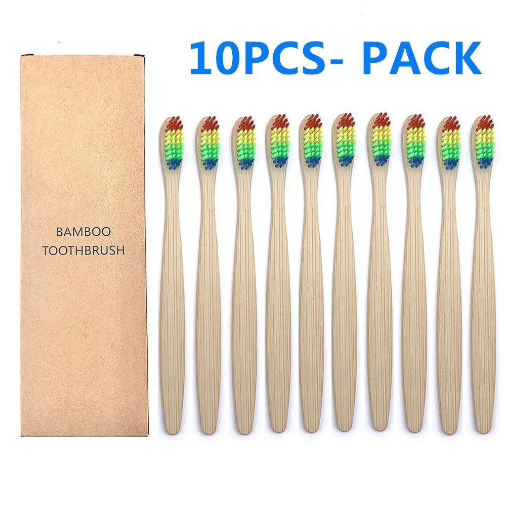 10pcs Rainbow Color