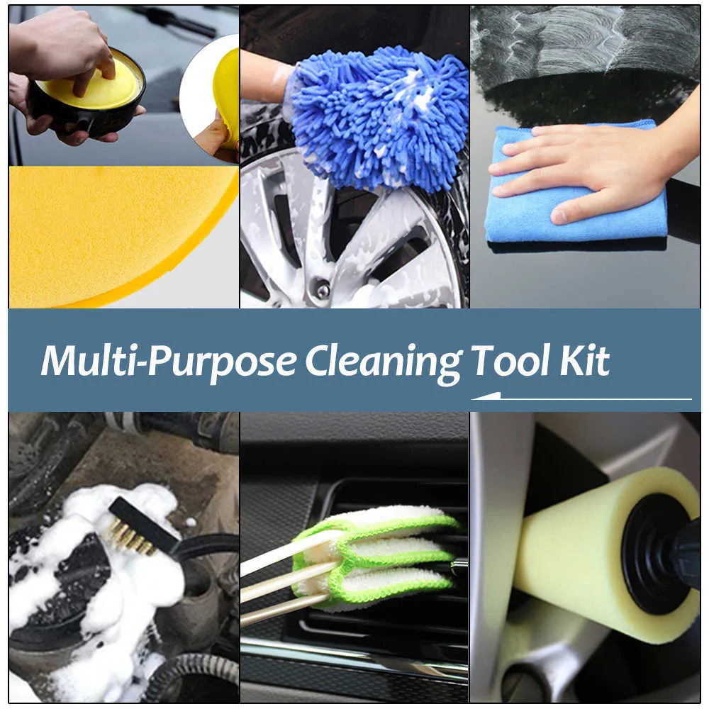 Brosse Extra Longue Pour Nettoyage Auto/Jantes/Calandre