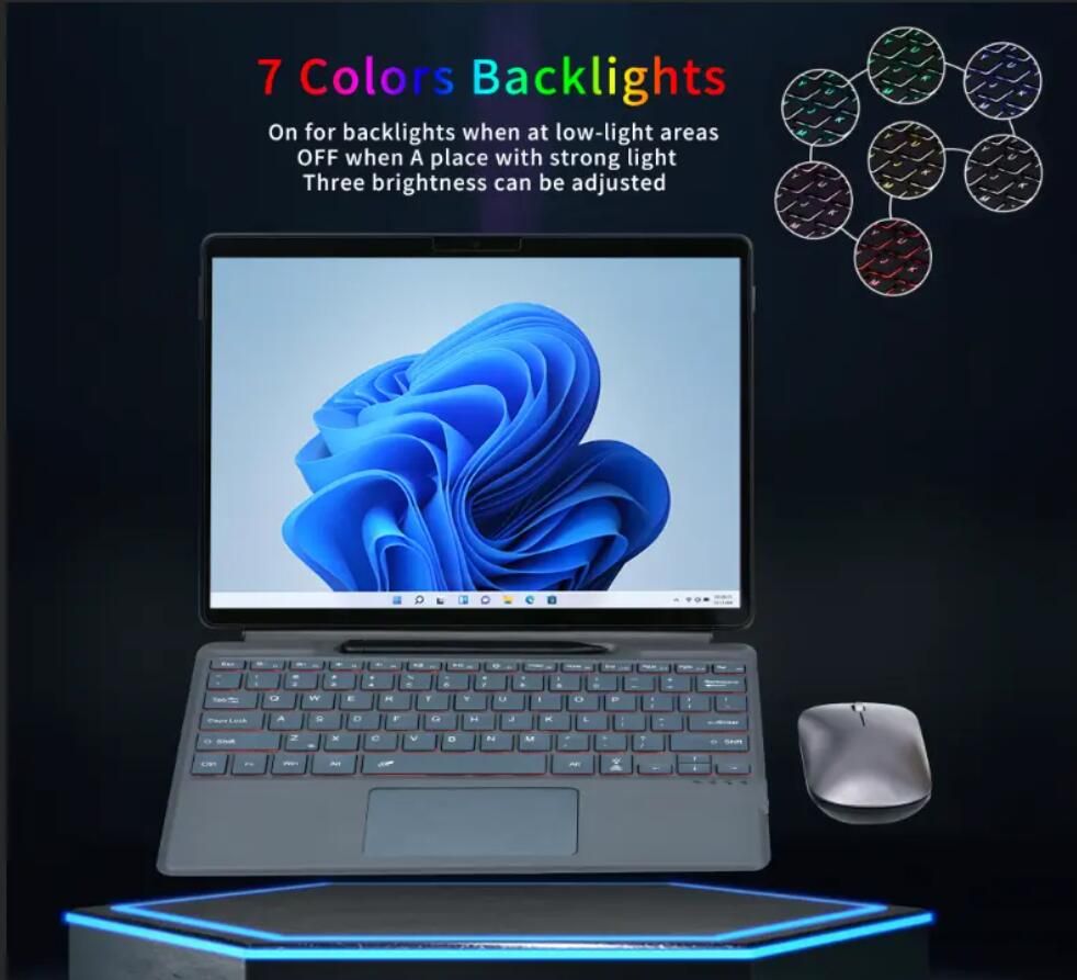 for surface pro 8 backlit