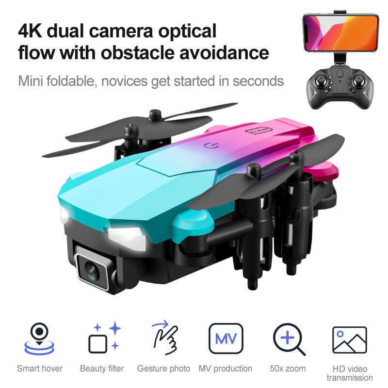 Zielony różowy przepływ optyczny 4K podwójny aparat