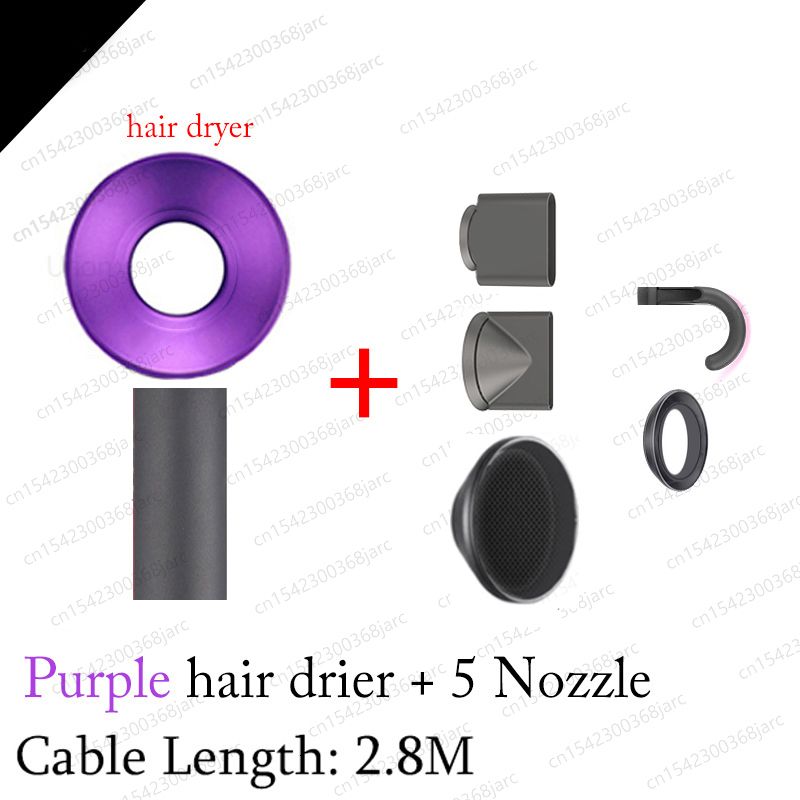 Purple-Black 5 Teile-EU