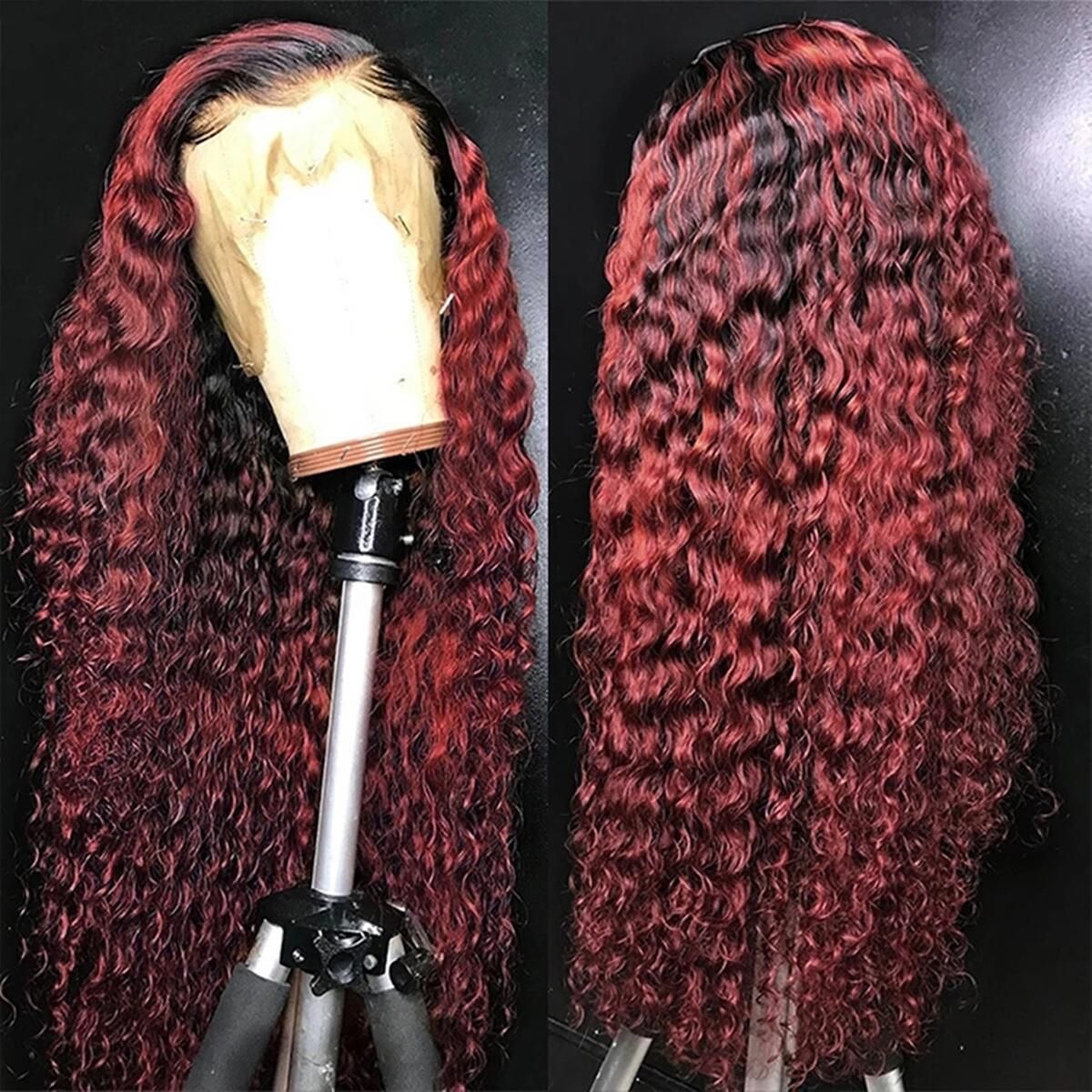 Ombre Red Color