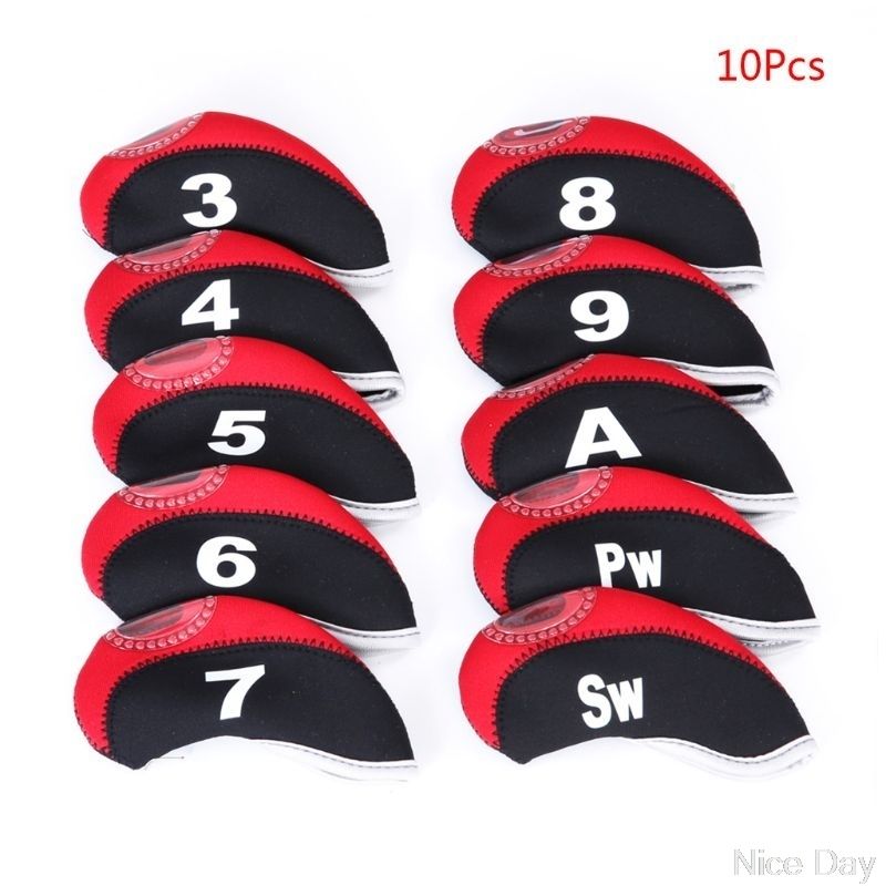 10pcs Red Neoprene