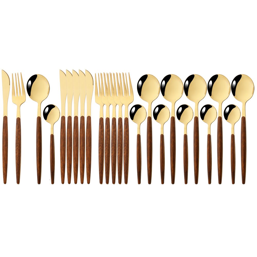 24pcs Gold Sharp