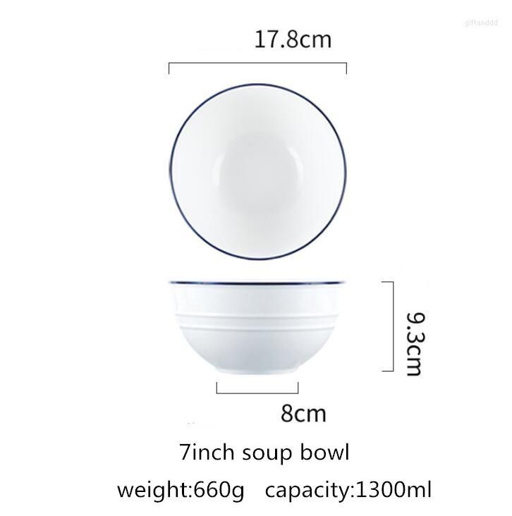 7inch soup bowl