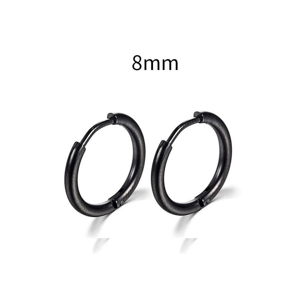 Black Color 8mm-2pc