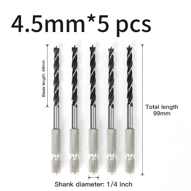 4,5 mm 5 pcs