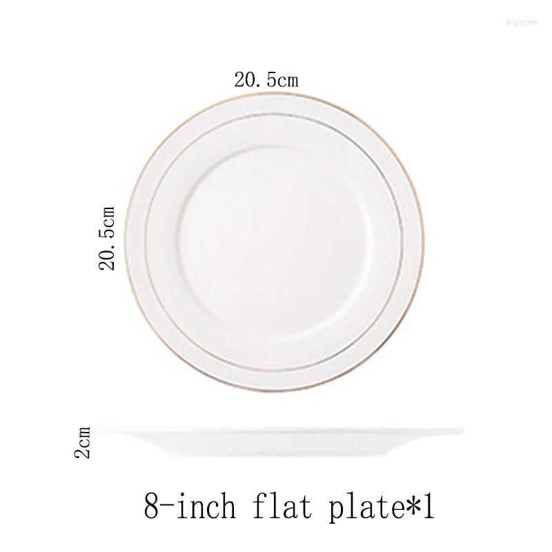 8 in Flat plate