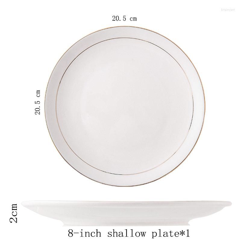 8 in Shallow plate