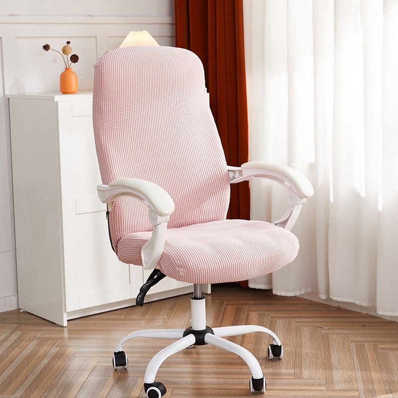 Couverture de chaise S rose