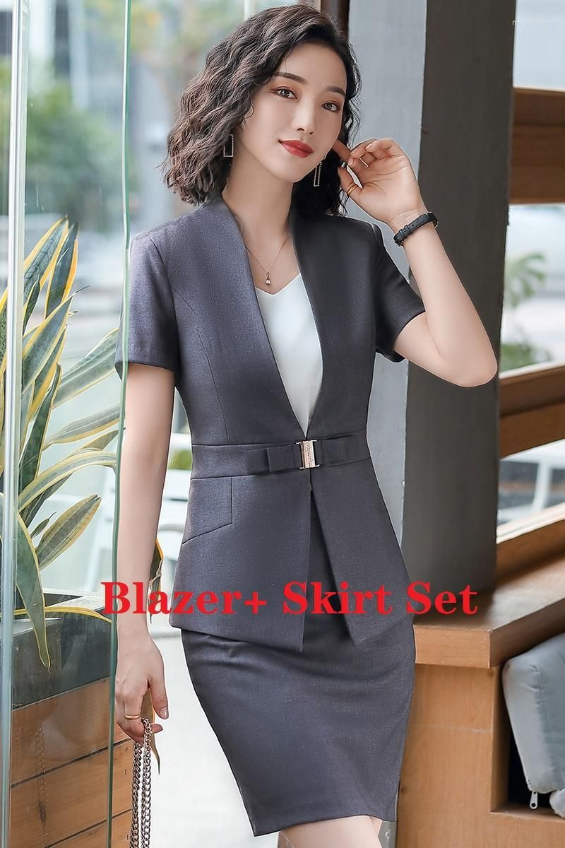 Blazer and Skirt Set