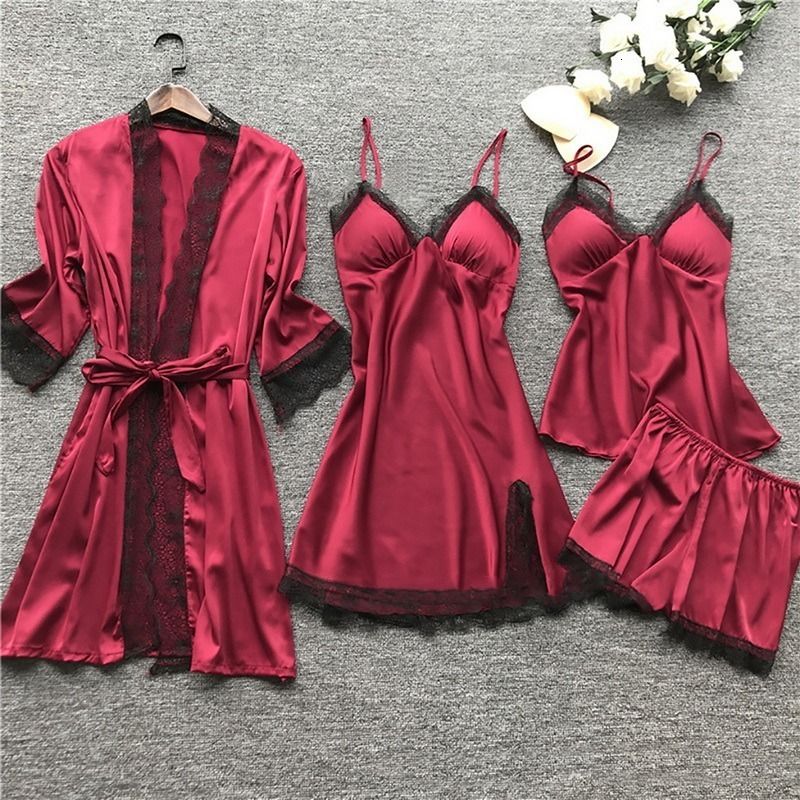 4pcs vinho vermelho