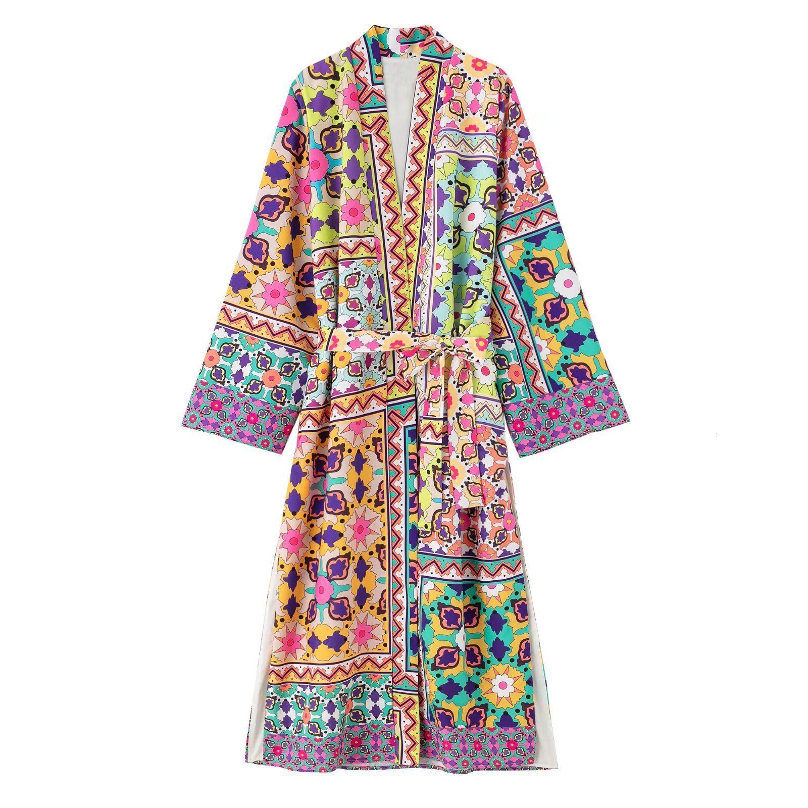 veste kimono longue