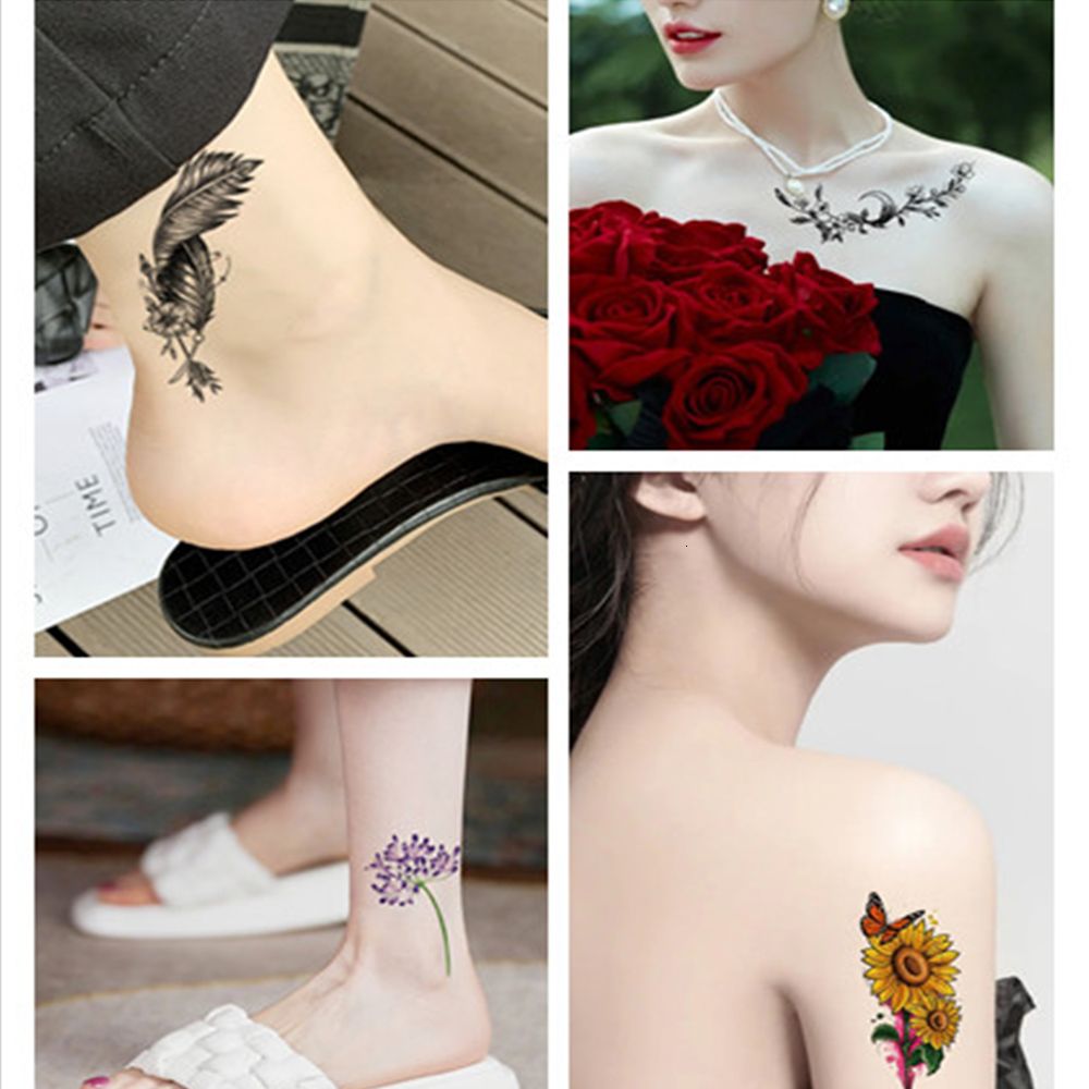 Design, Tattoos Adults Women Men Face Body Hand Finger Tattoo Sticker