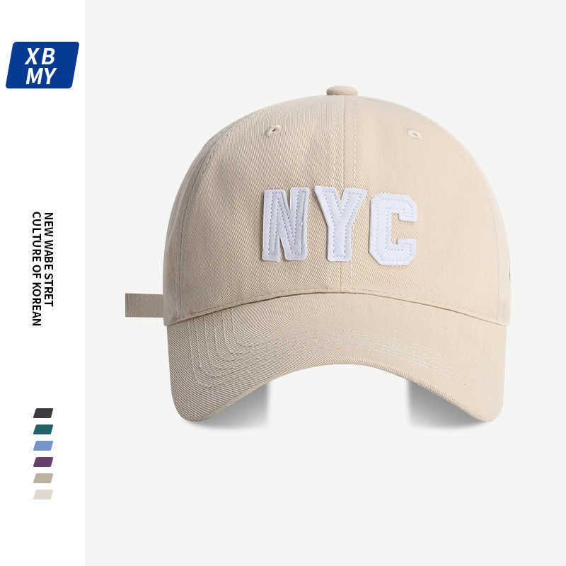 286 cappellino da baseball nyc beige