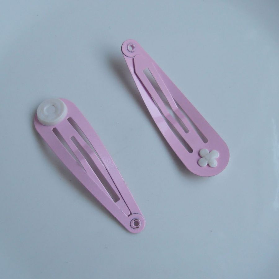 lt pink hair clips