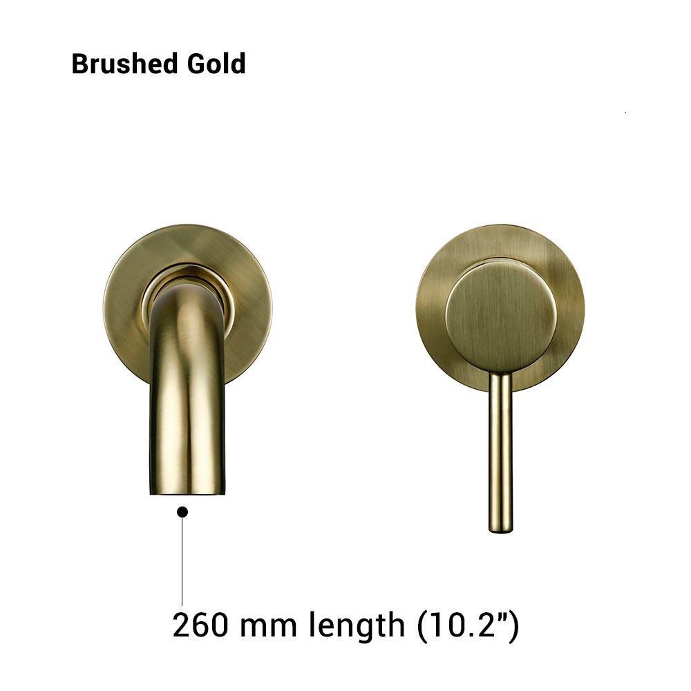 Brushed Gold-260 Mm