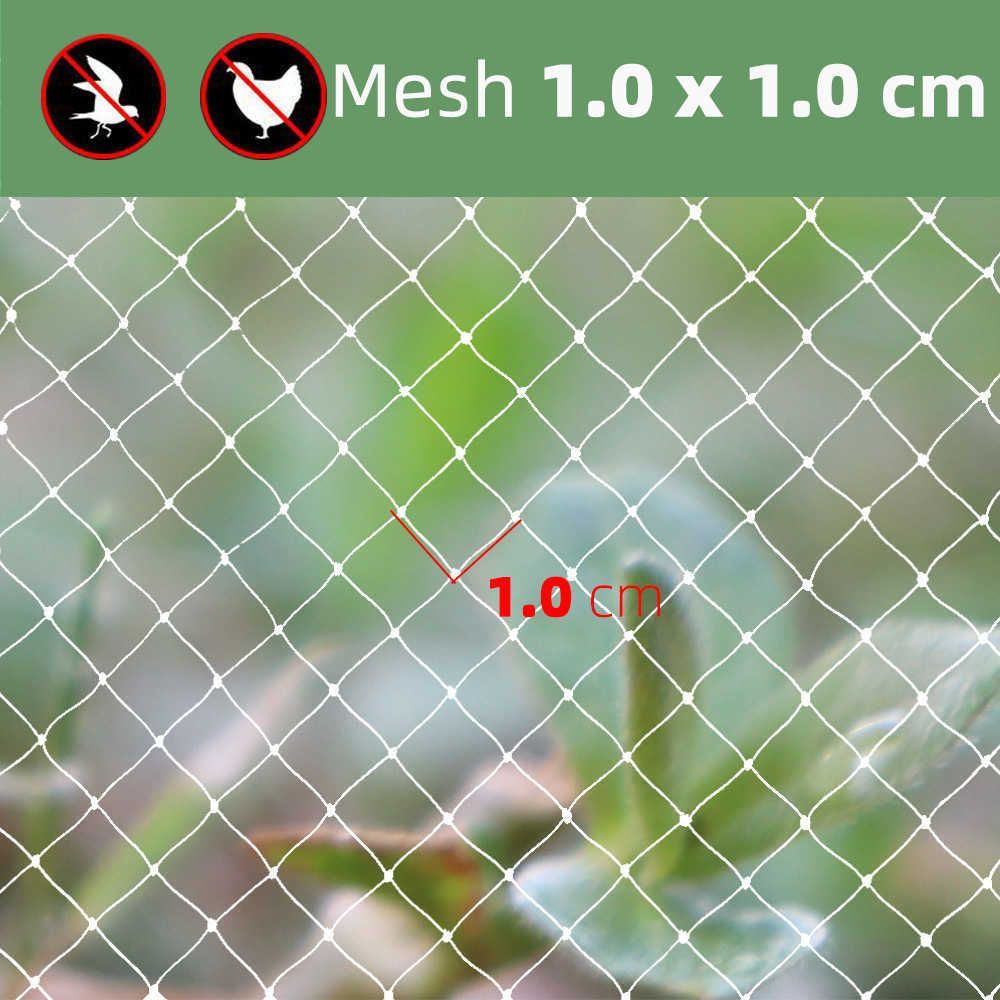 Wit mesh 1x1cm-5x15m