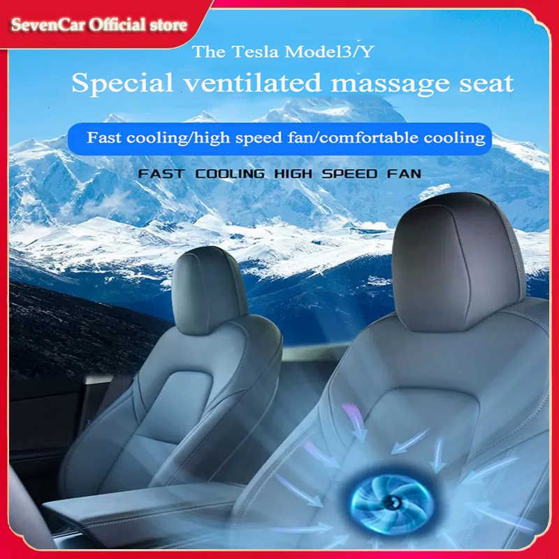 Tesla Model 3 & Y Ventilated Cooling Seat Cover Breathable Seat