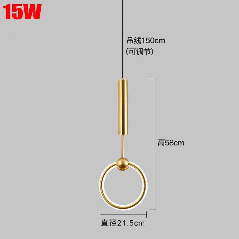 D21.5cm (15W) 중국 따뜻한 흰색 구리