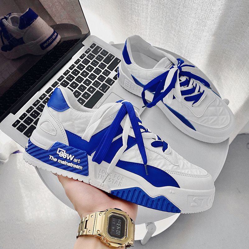 blue men sneakers