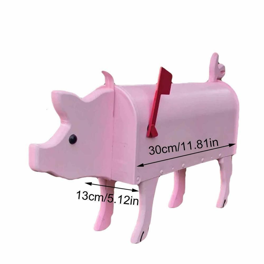 Boîte aux lettres cochon